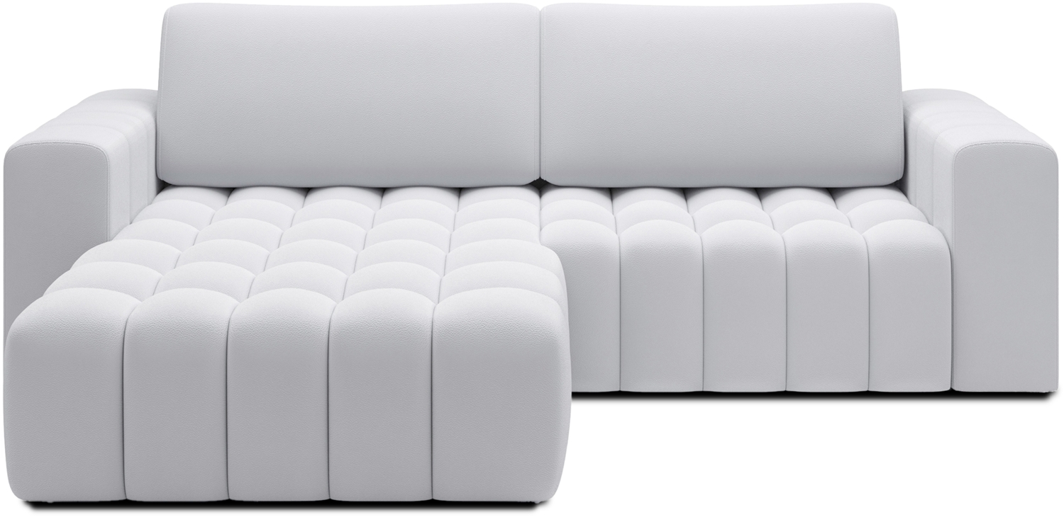 Eltap 'Bonett' Ecksofa mit Schlaffunktion, 92 x 175 x 250 cm, Creme, Links Bild 1