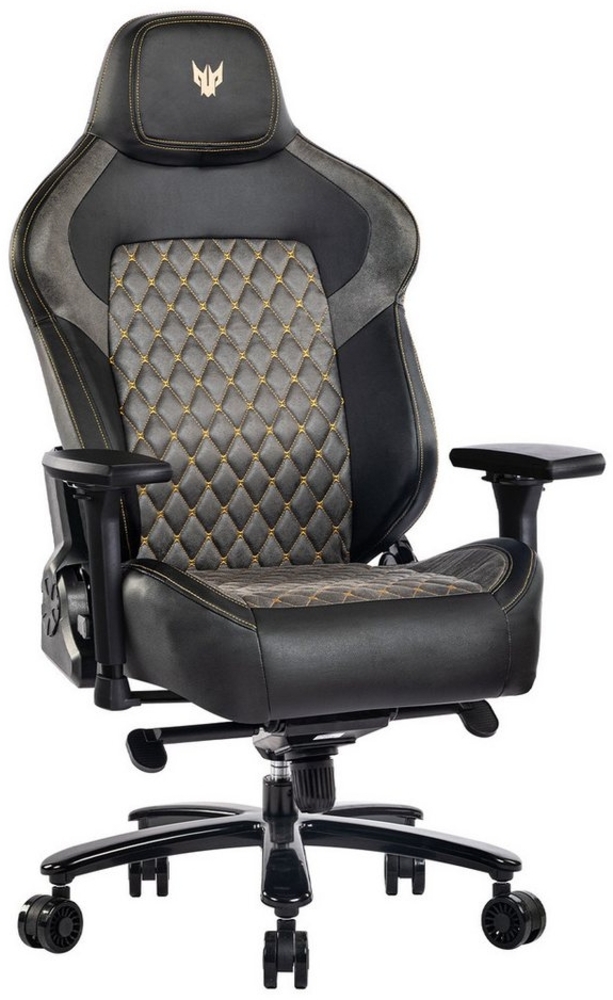 Rutaqian Bürostuhl Gaming Stuhl 200KG Belastbarkeit Bürostuhl,Verstellbare Armlehne (Ergonomischer Schreibtischstuhl, 1 St), 4D Gamer Stuhl mit Lendenwirbelstütze Chefsessel Bild 1