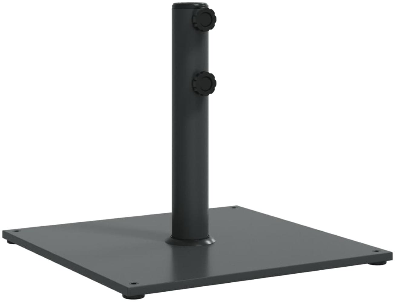 vidaXL Sonnenschirmständer Ø32/38/48 mm Mast 17 kg Quadratisch 368680 Bild 1
