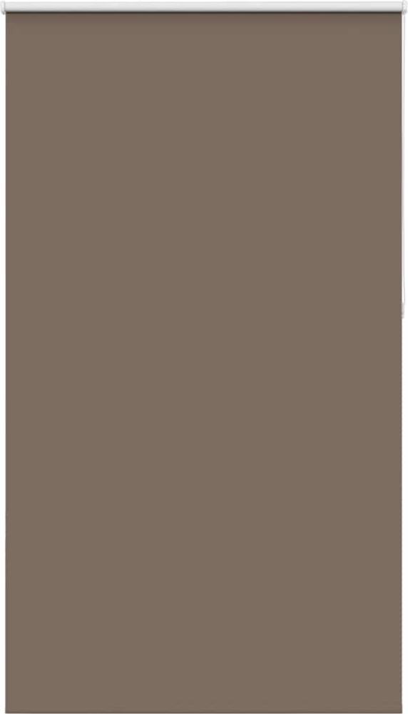 vidaXL Verdunkelungsrollo Kaffeebraun 140x210 cm Stoffbreite 136,6 cm 4011058 Bild 1