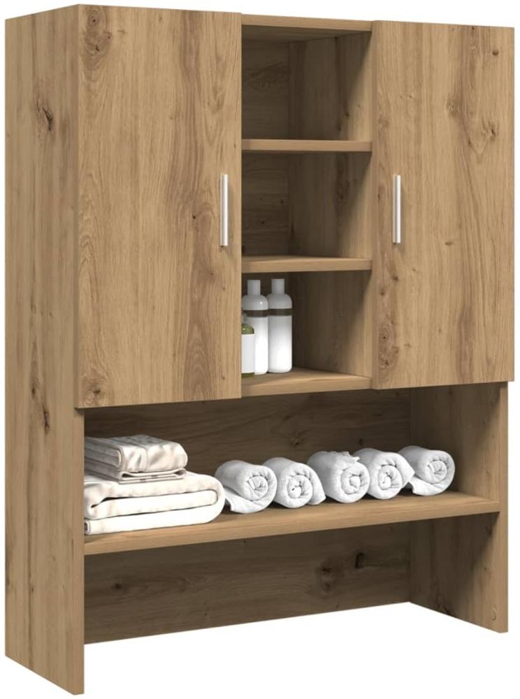 vidaXL Waschmaschinenschrank Artisan-Eiche 70,5x25,5x90 cm 856638 Bild 1