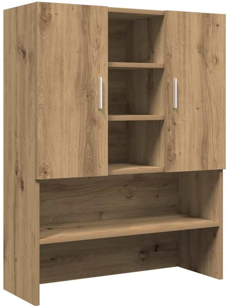 vidaXL Waschmaschinenschrank Artisan-Eiche 70,5x25,5x90 cm 856638 Bild 1