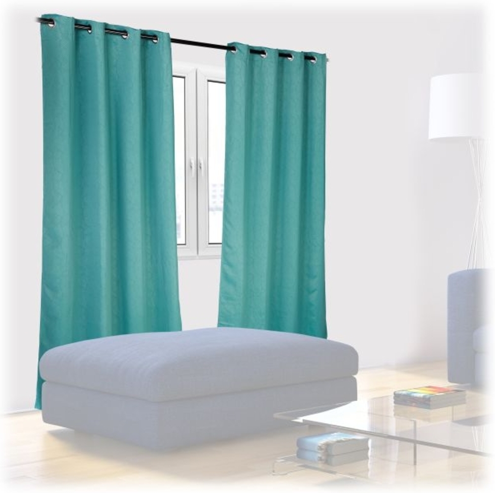 Vorhänge 2er Set mit Muster 10033773_1319 Bild 1