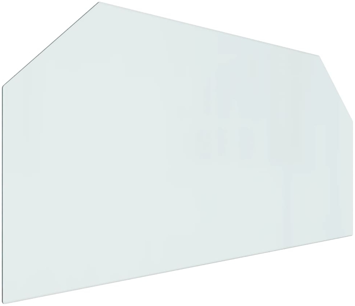vidaXL Kaminofen Glasplatte Sechseck 120x60 cm 324138 Bild 1