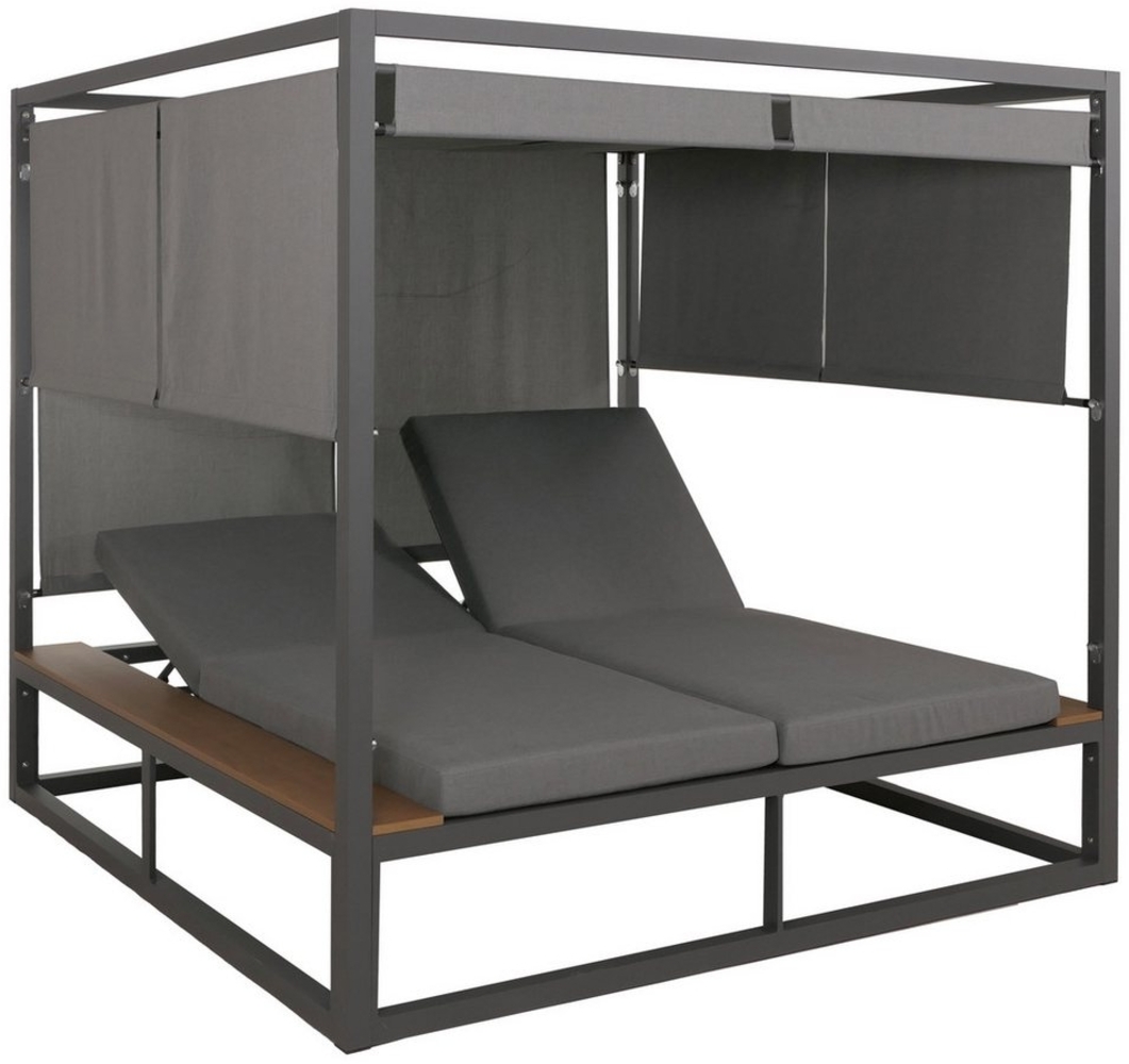 MCW Doppelliege MCW-M63b, 1 St, 10 cm dicke Polsterung (3 Lagen), Mit seitlichen Ablagen Bild 1