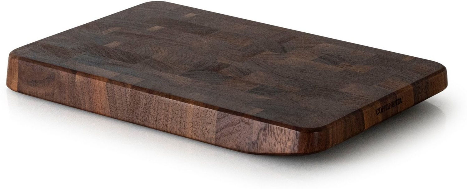 Continenta Schneidebrett 27x18x2,6 cm Walnuss Stirnholz Bild 1