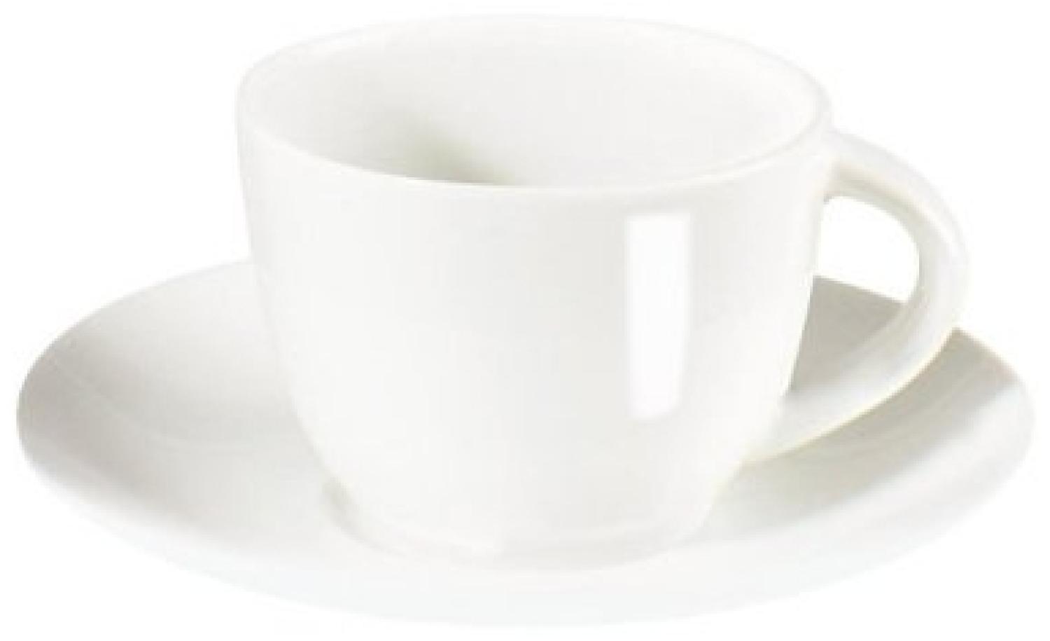 ASA Selection à table Espressotasse mit Untere / Untertasse, Fine Bone China, Warmes Weiß, 70 ml, 1930013 Bild 1