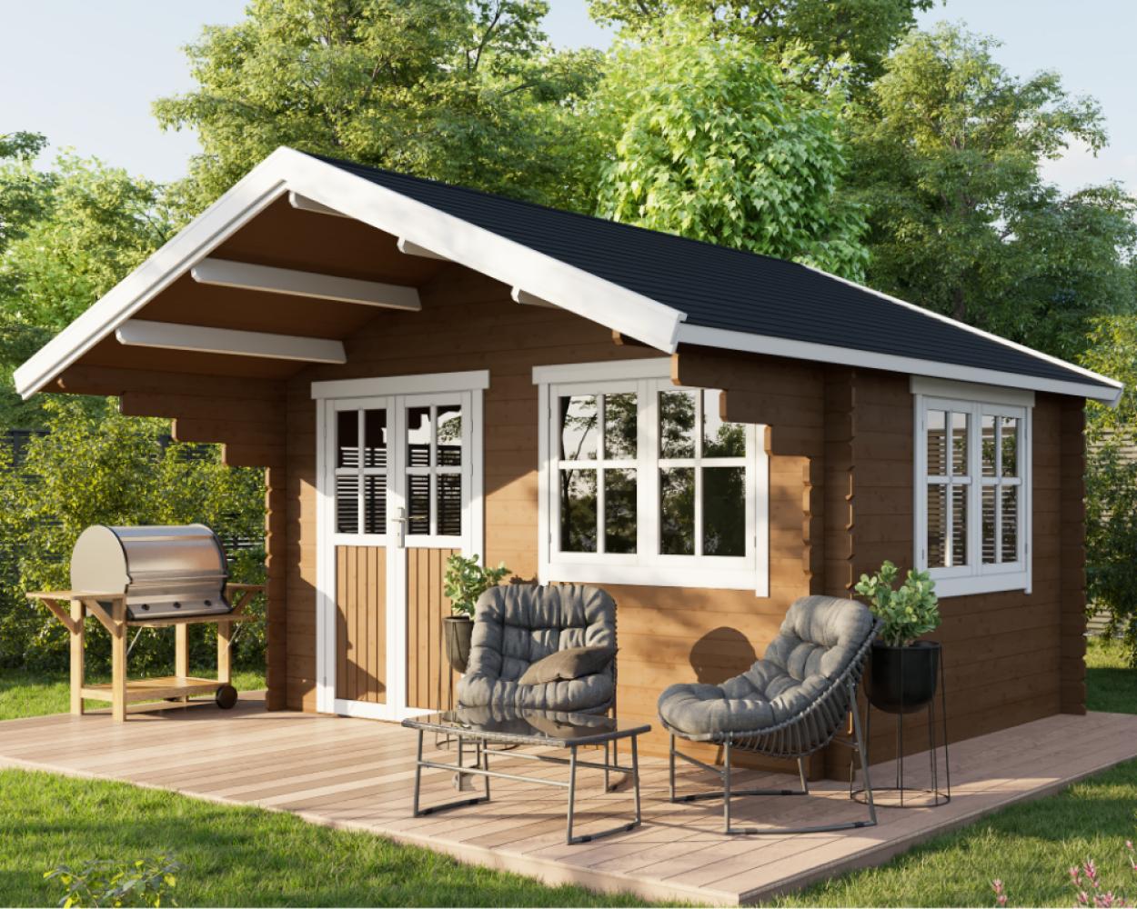 McGarden Gartenhaus Traunstein 400 x 300 cm ALL IN Bild 1