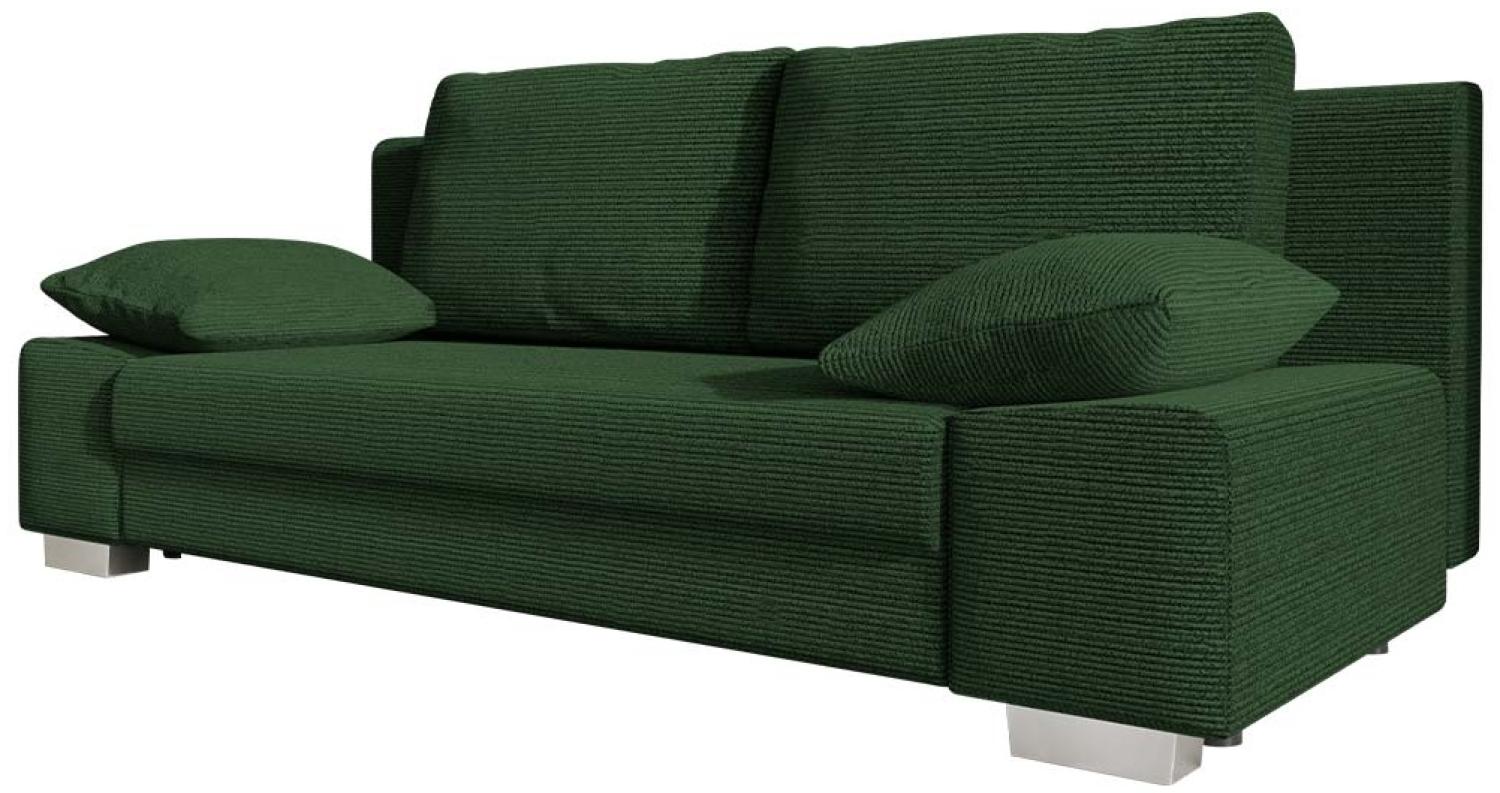 Schlafsofa Laura Cord (Farbe: Poso 14) Bild 1