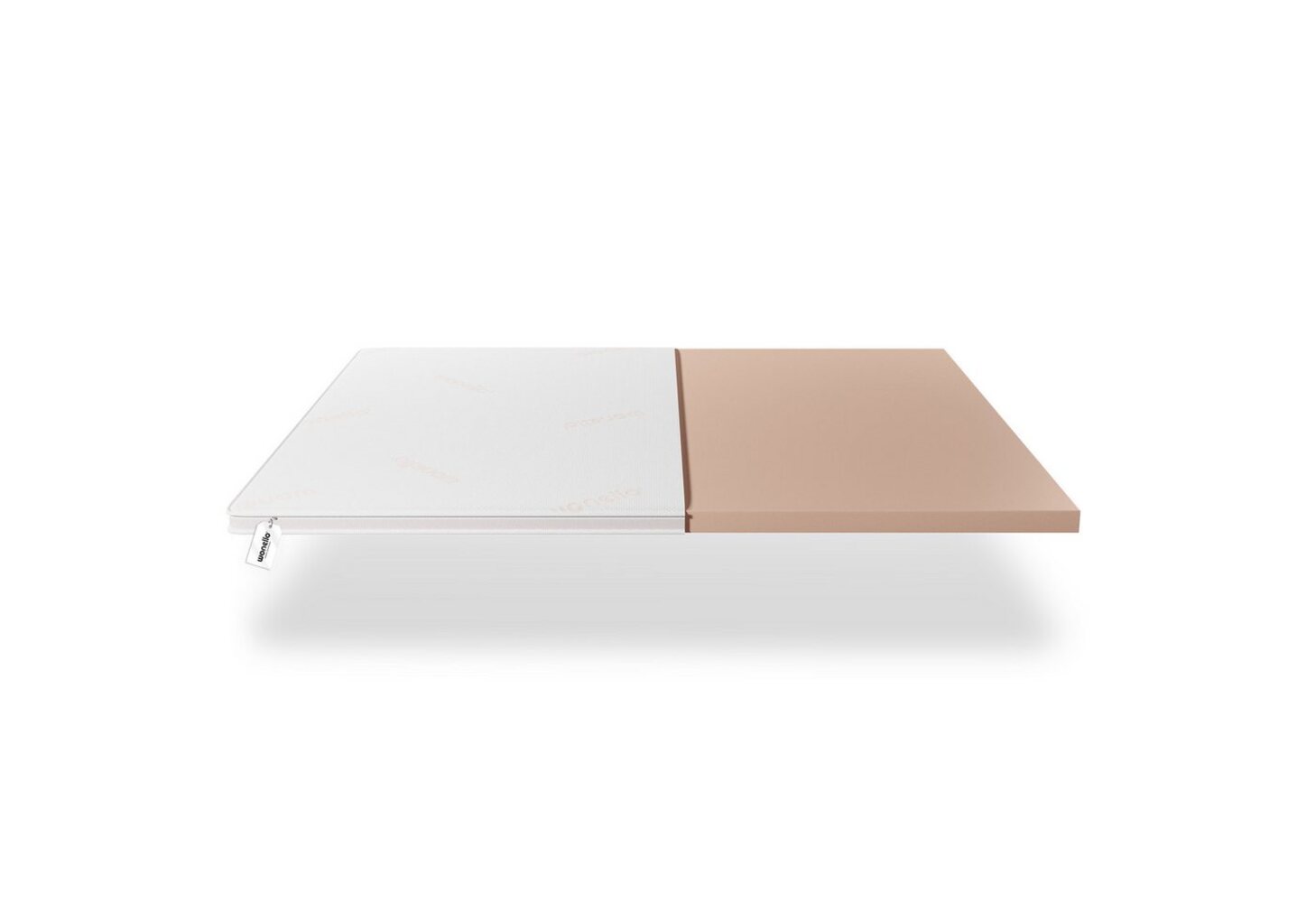 wonello, Topper wonello premium HR Topper, 6 cm hoch, Kaltschaum, (druckentlastend & besonders atmungsaktiv), Luxus Matratzentopper für Bett- und Boxspringbett Bild 1