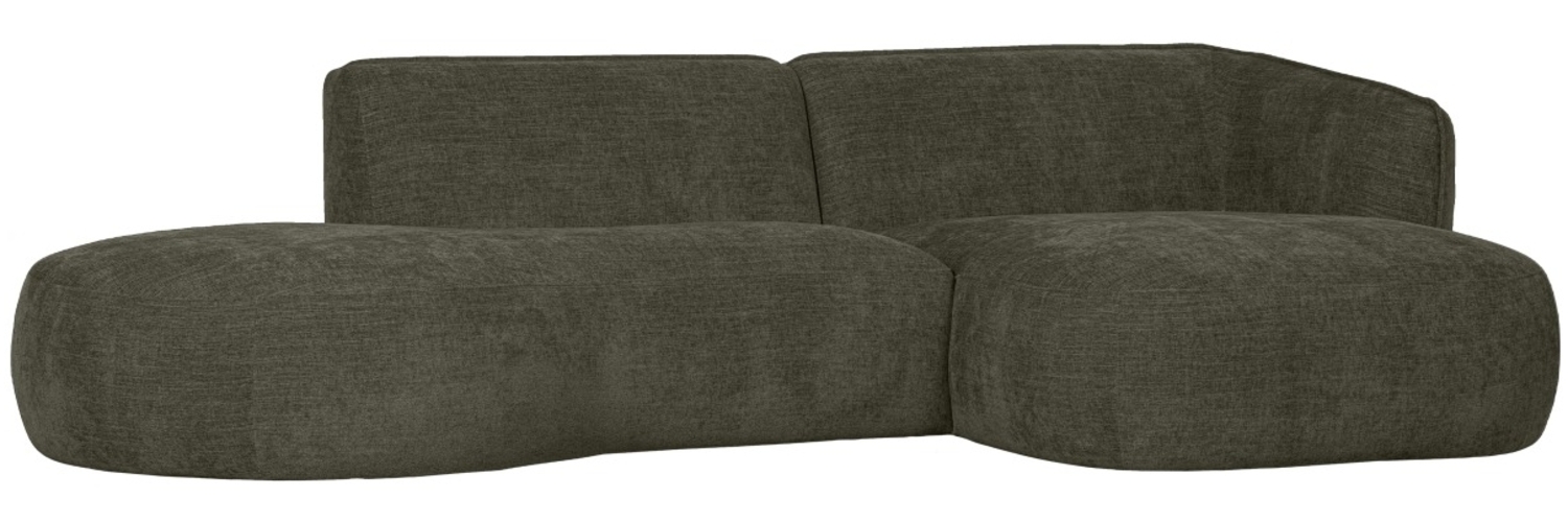 Ecksofa Polly aus Webstoff Rechts, Grün Bild 1