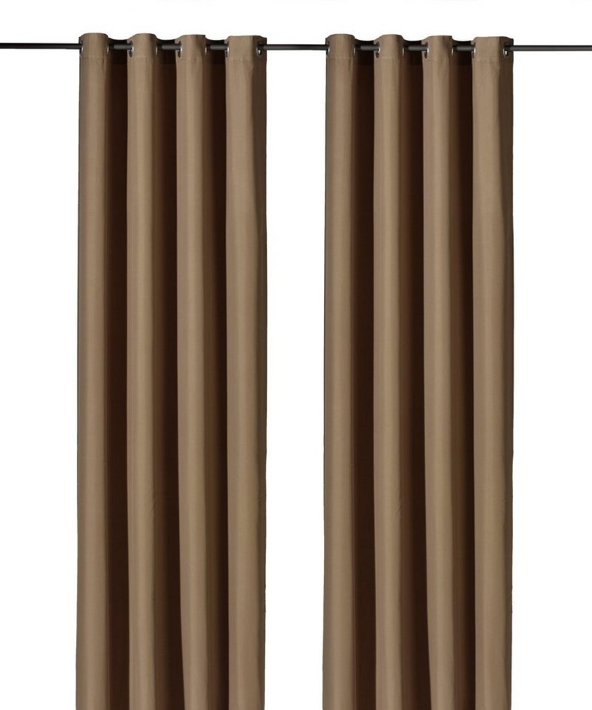 Weckbrodt Vorhang Vito, Ösen (1 St), blickdicht, Satin, Microvelour, blickdicht, Unifarben, Gardine, Store Bild 1