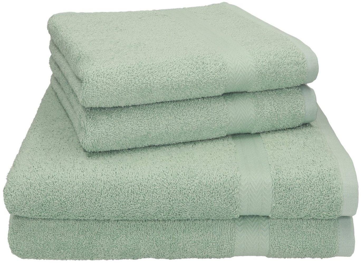 Betz Handtuch Set 4-tlg. PREMIUM 2 Handtücher und 2 Duschtücher, 100% Baumwolle (4-St) Bild 1