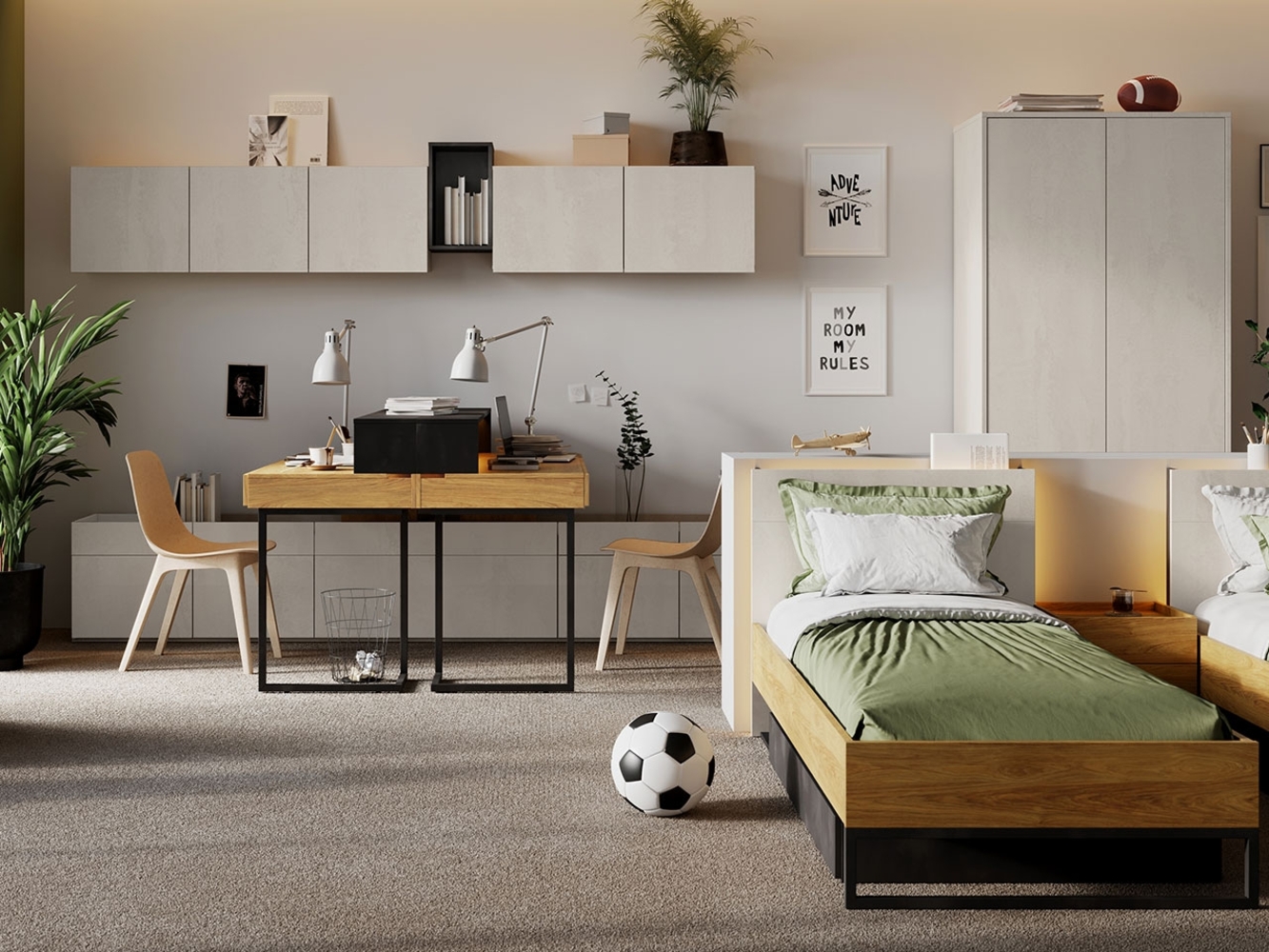 Jugendzimmer-set Teen Flex VI Bild 1