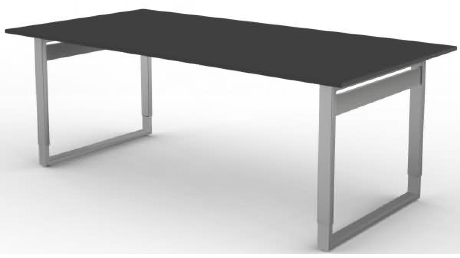 Kerkmann Schreibtisch StageOne Form 5 XL BxT 200x100cm anthrazit Bild 1