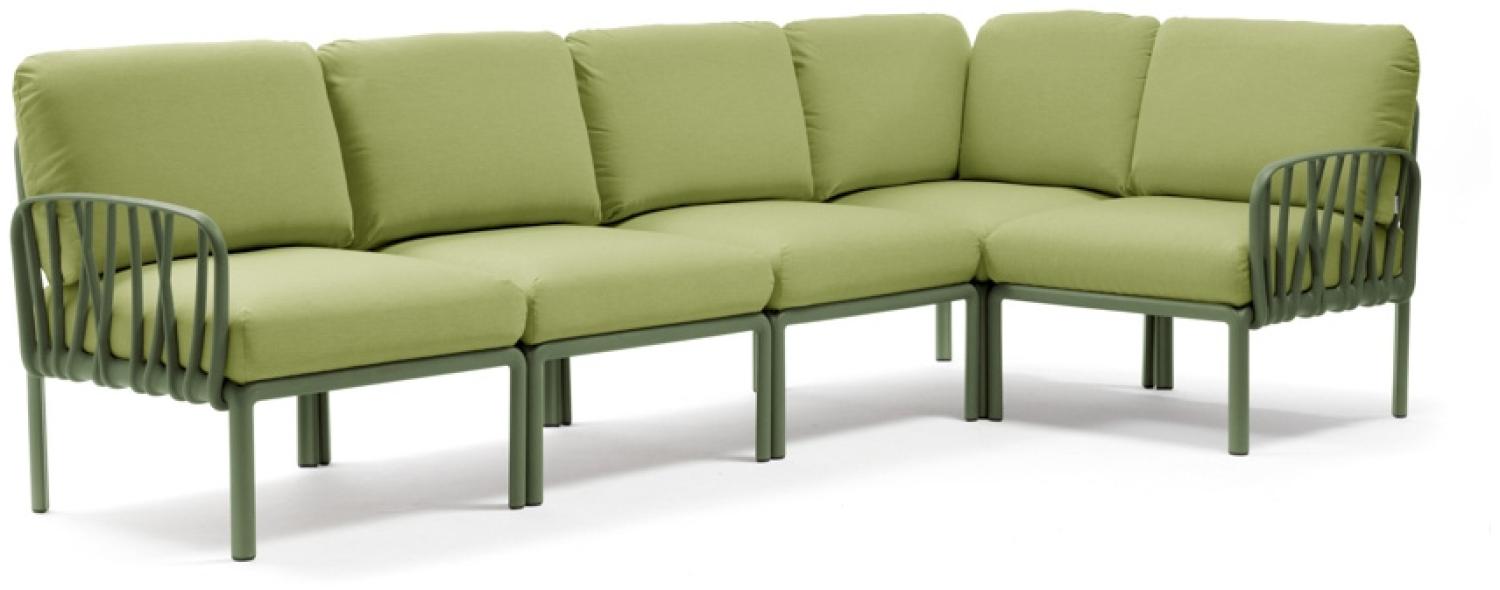 Komodo 5 Loungesofa Kunststoff (Agave / avocado Sunbrella® *) Bild 1