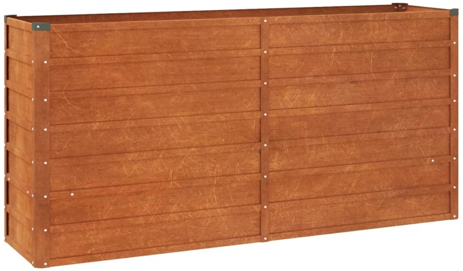 vidaXL Hochbeet Rostig 160x40x77 cm Cortenstahl 151953 Bild 1