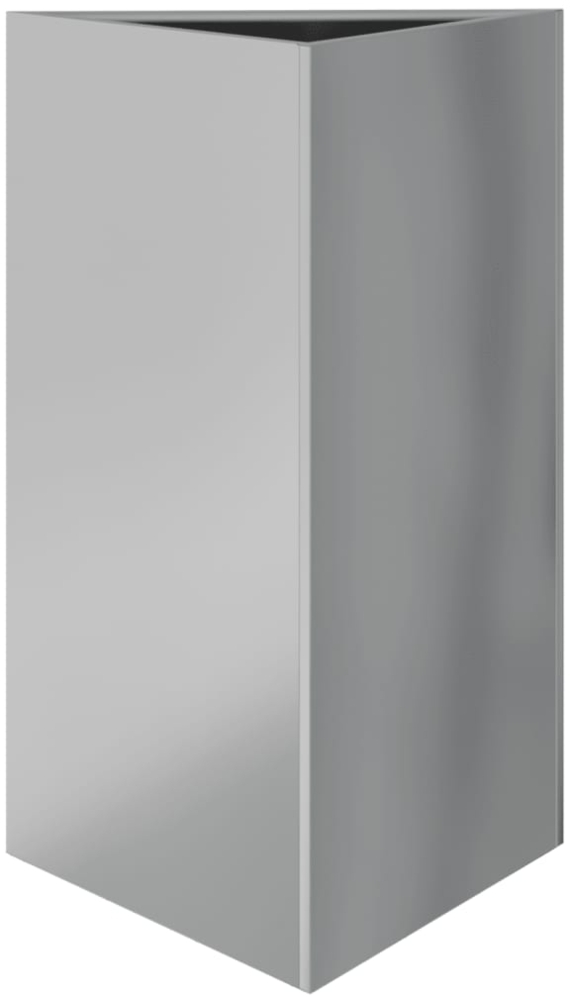 vidaXL Pflanzkübel Dreieckig 50x43x75 cm Verzinkter Stahl 851181 Bild 1