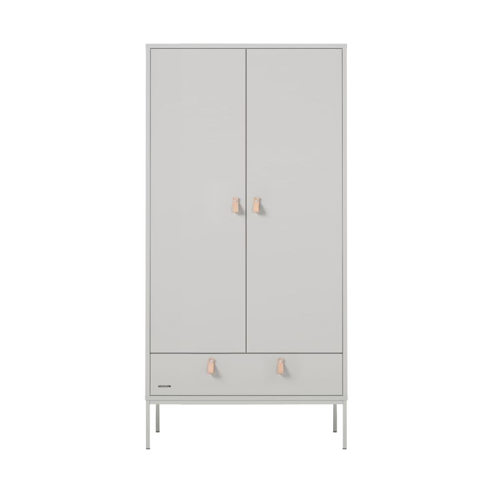 Kidsmill 'Amy' 2-trg. Kleiderschrank grey Bild 1