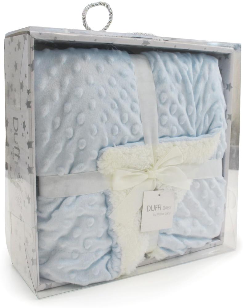 Duffi Baby 5502-12 Kuscheldecke Lammfell, 80 x 110 cm Bild 1