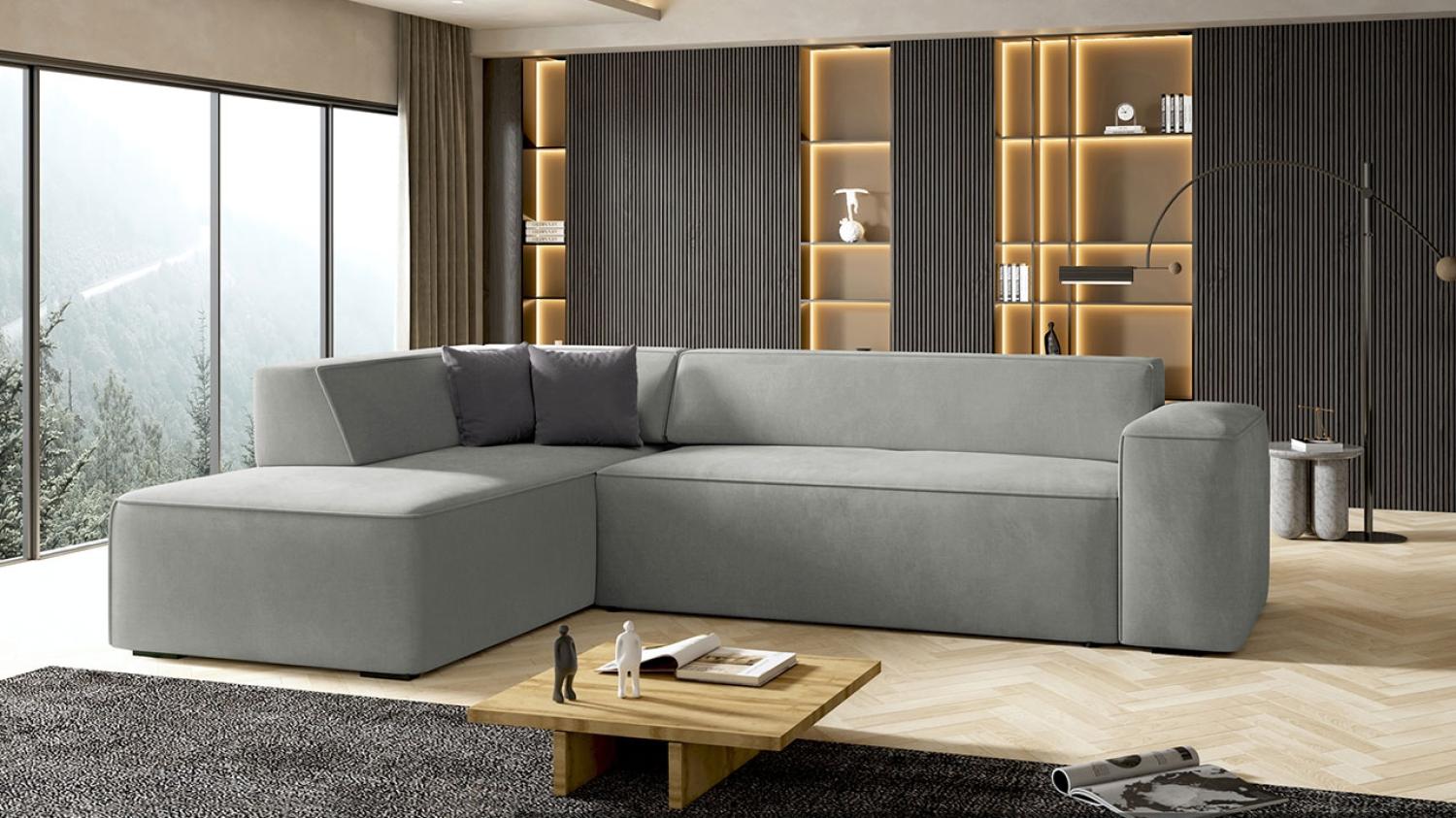 Ecksofa Lordin, Seite: Links, Farbe: Zetta 302 + Zetta 305 Bild 1