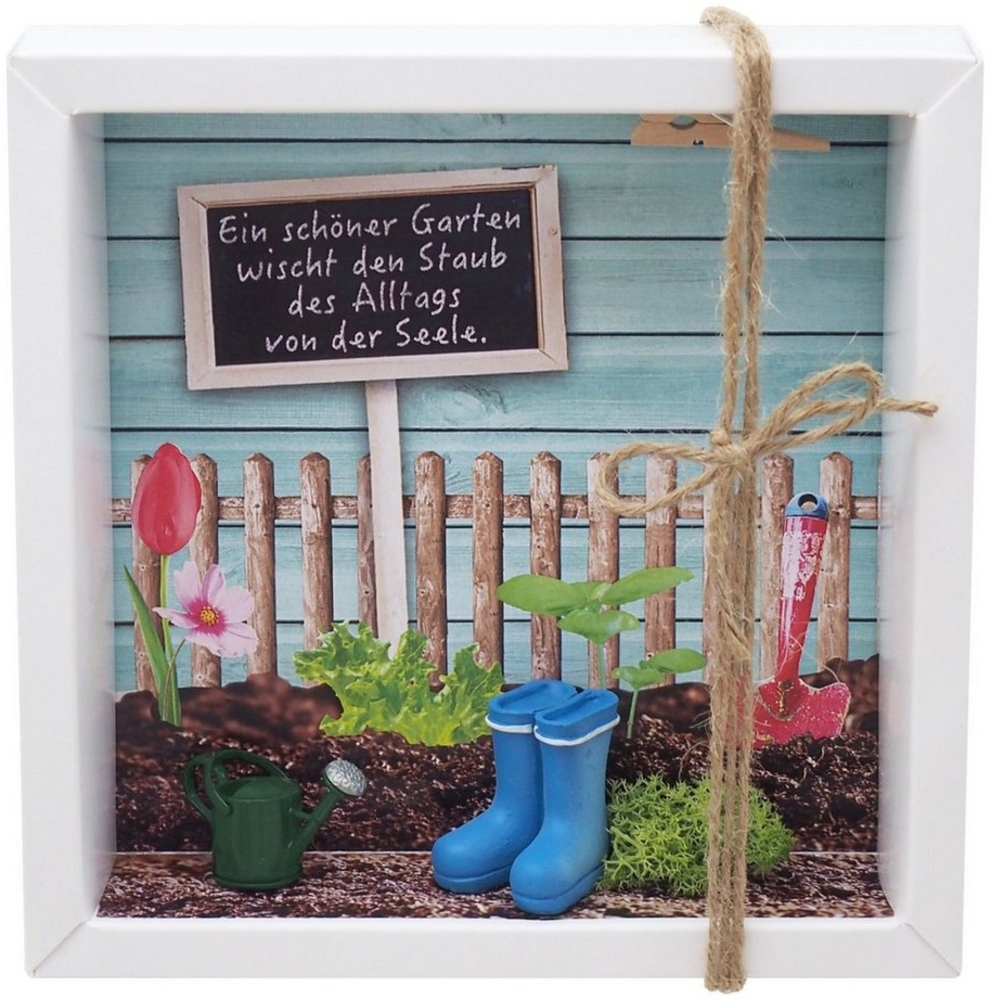 ZauberDeko Geschenkbox Geldgeschenk Garten Blumen Gutschein Gartenzubehör Geschenk Bild 1