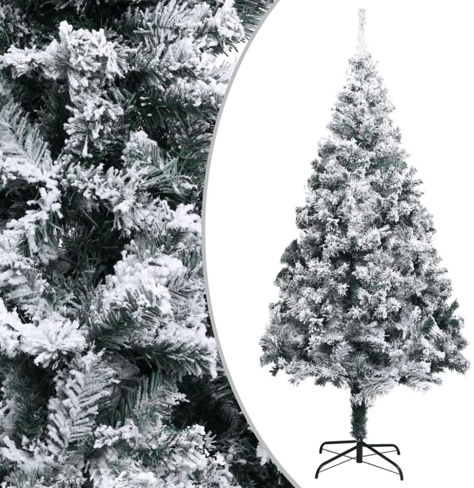 vidaXL Künstlicher Weihnachtsbaum Beschneit Grün 300 cm PVC 328478 Bild 1