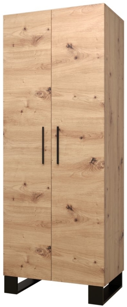 ABIKS MÖBEL Garderobenschrank ARTIN Kleiderschrank, Garderobenschrank, Industriell Design Bild 1