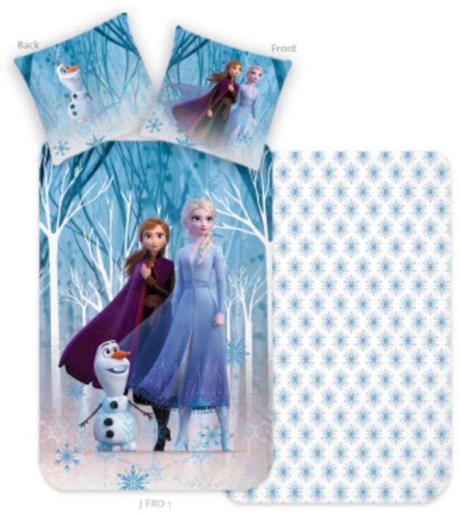 Disney Frozen Babybettwäsche Frozen Baby- / Kleinkinder Bettwäsche, Olaf, Anna & Elsa, 100x135cm Bild 1