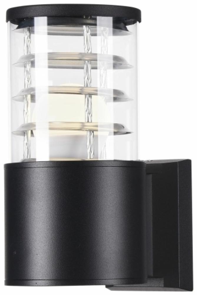 Maytoni Bronx Außen Wandleuchte Schwarz, Klar Bild 1
