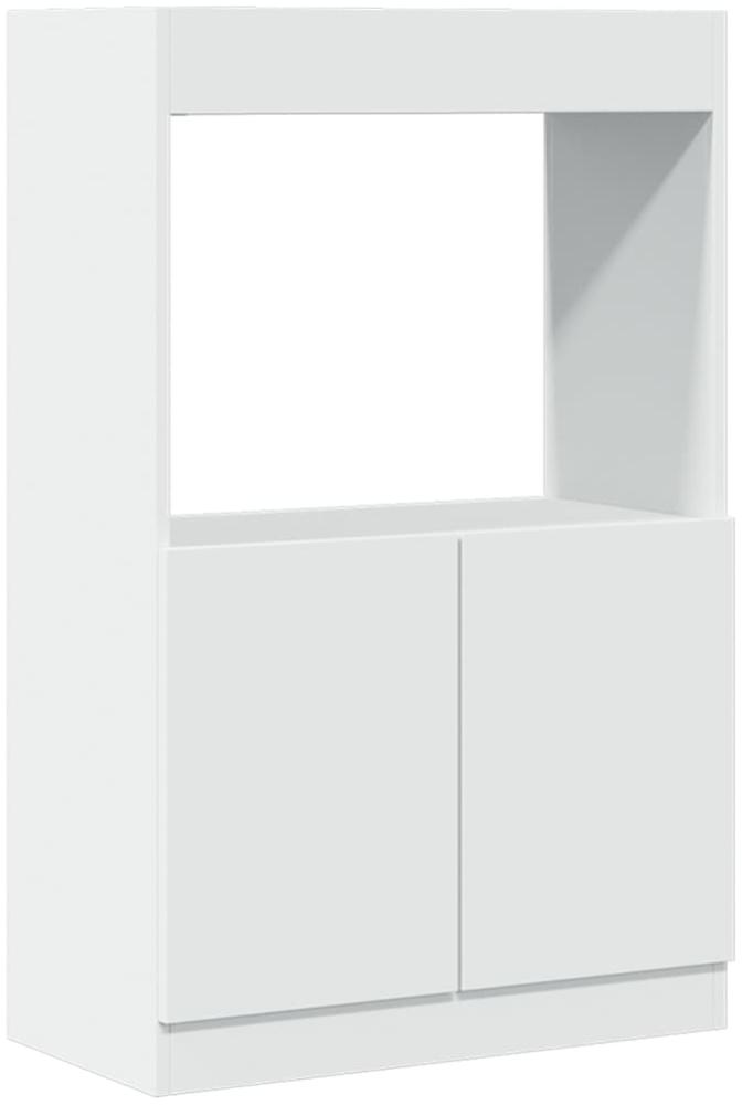 vidaXL Highboard Weiß 63x33x100 cm Holzwerkstoff 855097 Bild 1