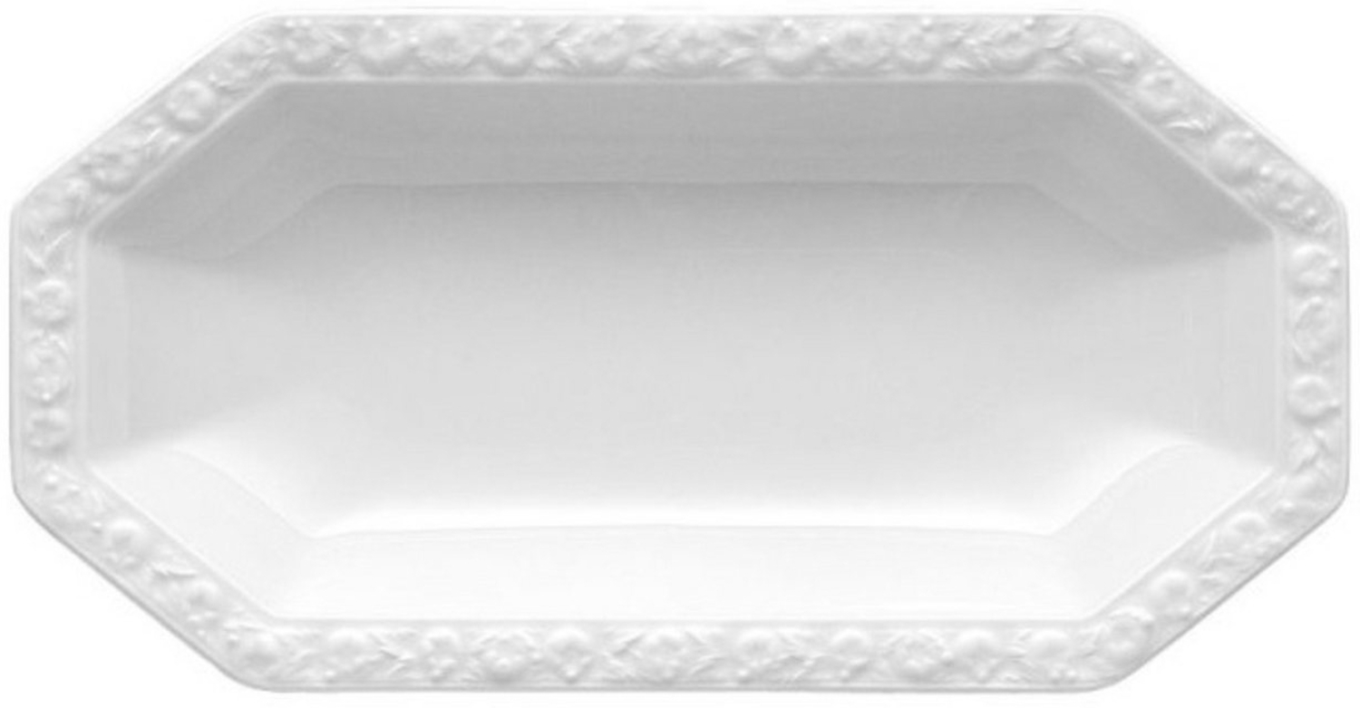 Rosenthal Servierplatte Maria Weiss Beilagenplatte 25,5x13 cm, Porzellan, (Beilagenplatten), Platten Bild 1