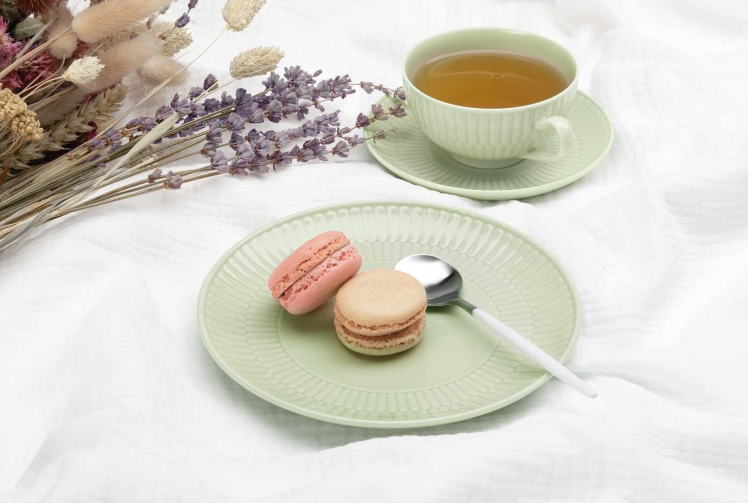 Seltmann Weiden Amina Teetasse 0,22 l 6er Set Seladon Bild 1
