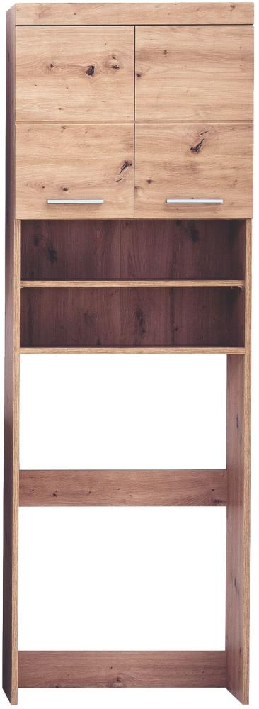 Trendteam 'Amanda' Waschmaschinenschrank, Holz, 187 x 24 x 63 cm, Eiche Bild 1