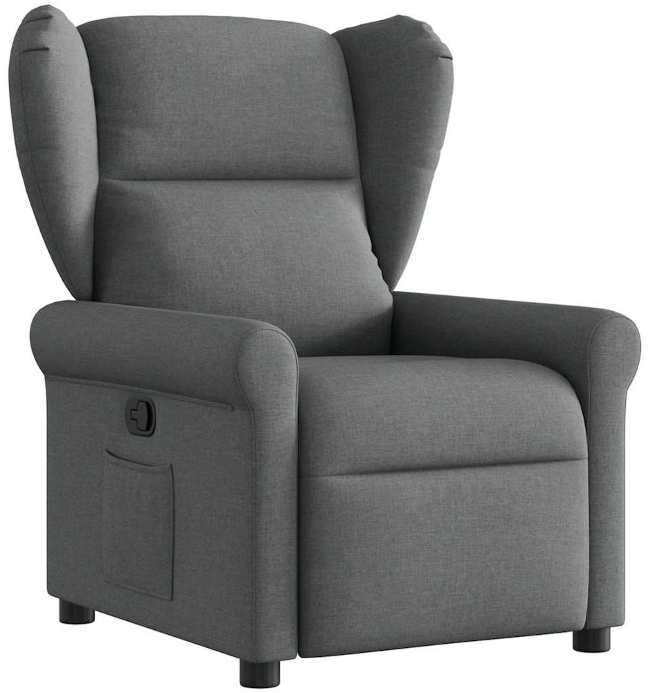 vidaXL Relaxsessel Dunkelgrau Stoff 4015657 Bild 1