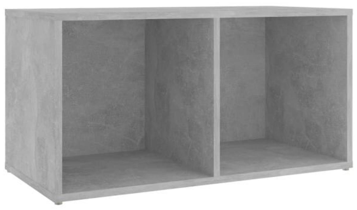 vidaXL TV-Schrank Betongrau 72x35x36,5 cm Holzwerkstoff 805529 Bild 1