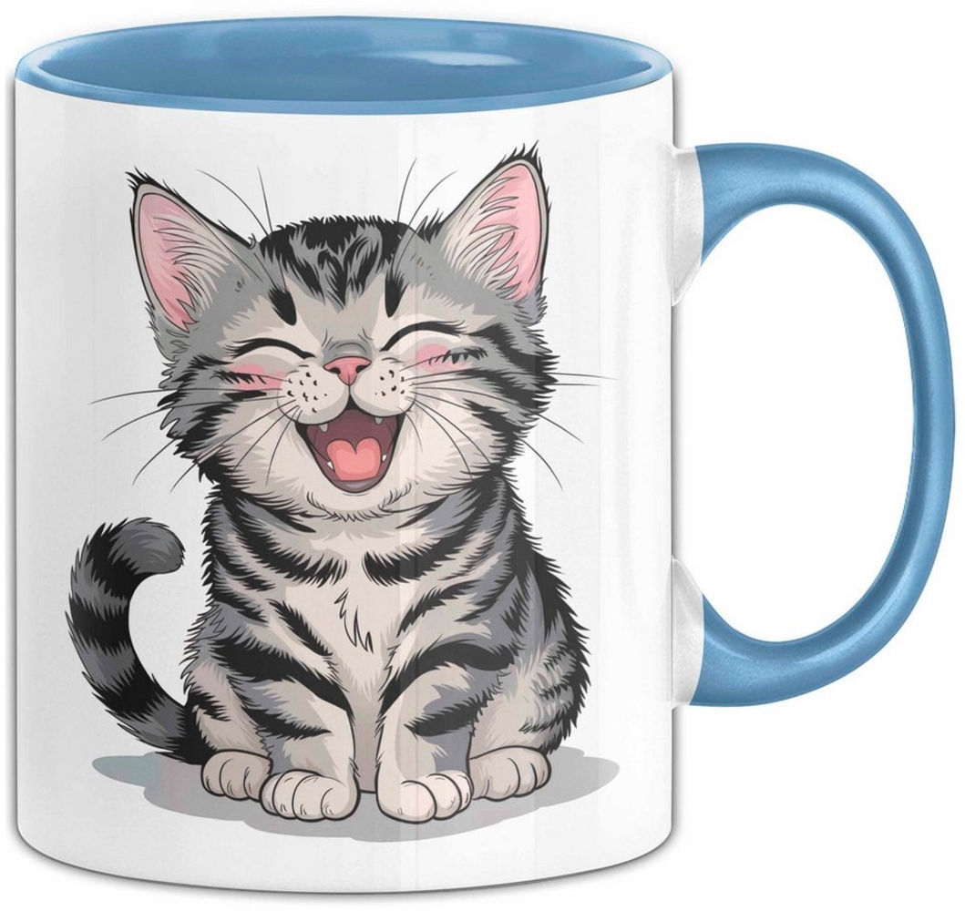 Trendation Tasse Katzen Tierliebhaber Tasse Geschenk Lustige Geschenkidee Spruch Bild 1