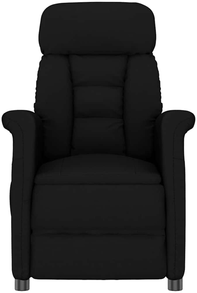 vidaXL Sessel Schwarz 96,5 x 70,5 x 95 cm Mikrofaser 348403 Bild 1