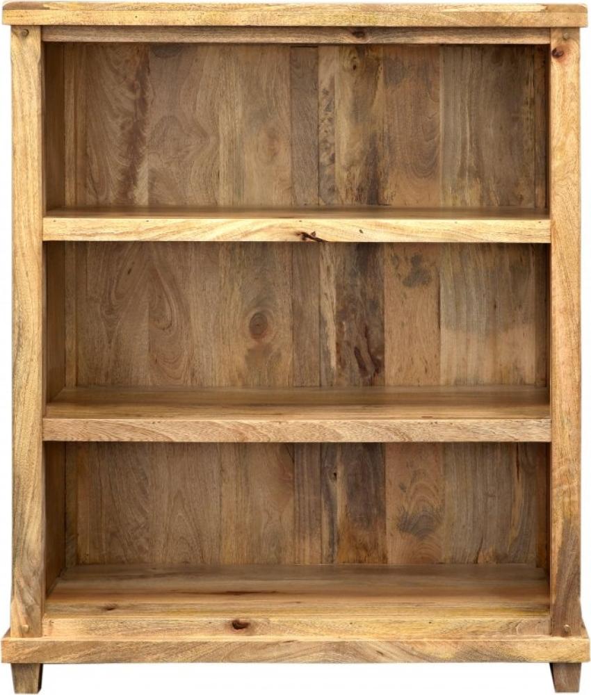 Bücherregal Devi 100x120x45 aus Mangoholz Bild 1