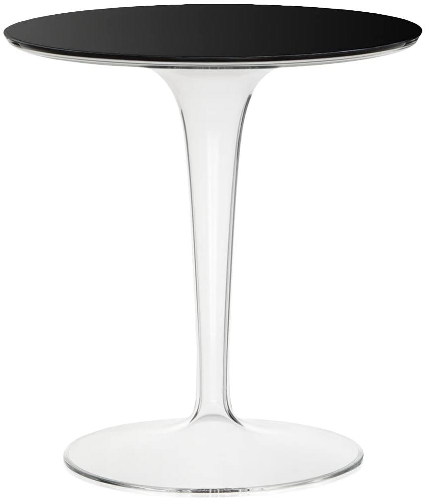 Kartell Tip Top Beistelltisch, Glasplatte, Schwarz Deckende farben Bild 1