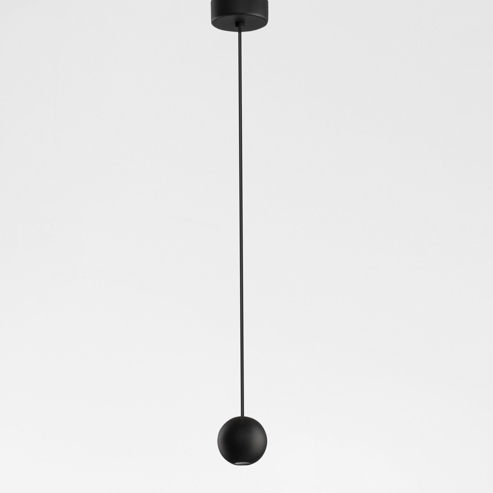 Nova Luce 9103212 NOCCI LED Pendelleuchte 5cm 3000K Schwarz Bild 1