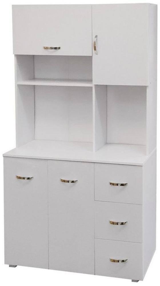 HTI-Line Hochschrank Küchenschrank Blanca (Stück, 1-St, 1x Schrank Blanca, ohne Dekoration) Küchenbuffet Bild 1