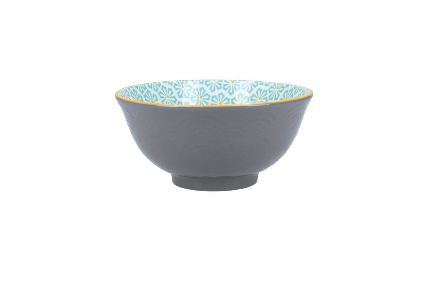 KitchenCraft Stoneware Bowl 15,7 cm Brush Stroke Bild 1