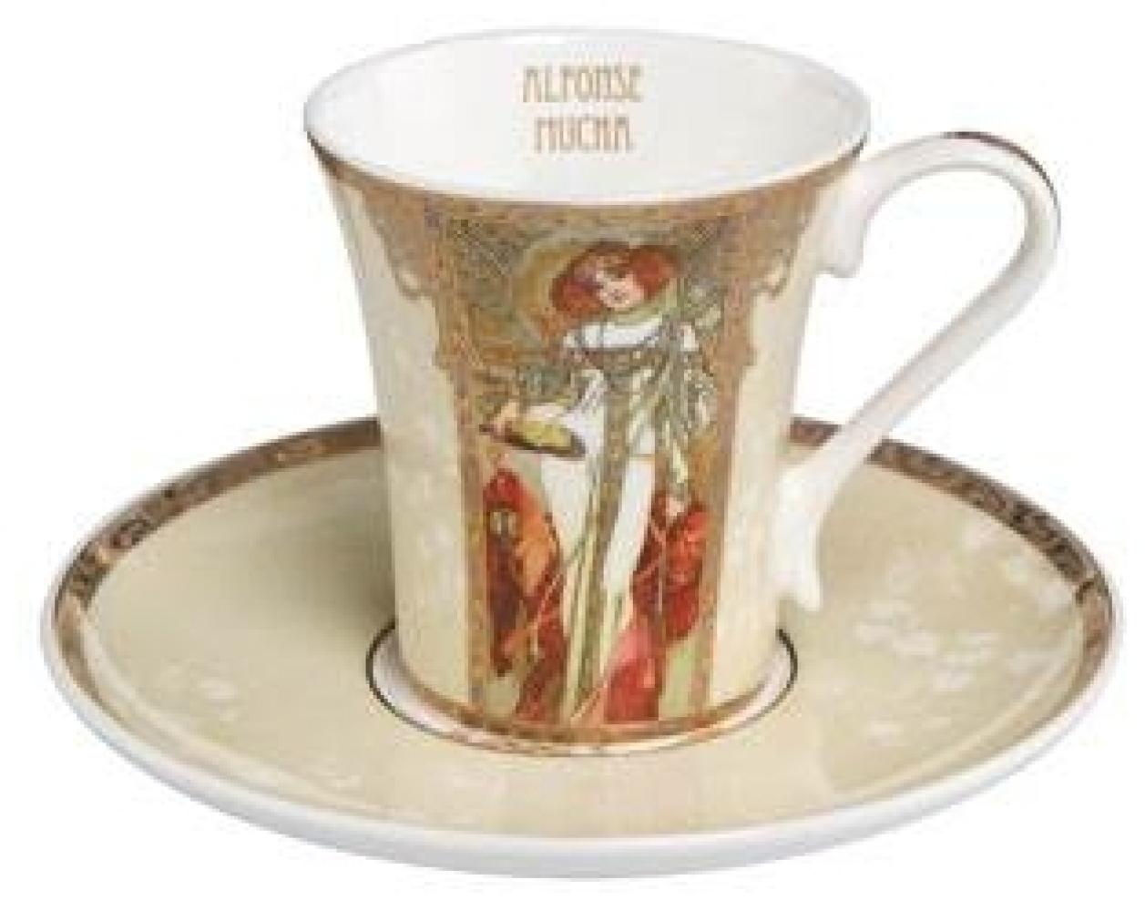 Goebel Artis Orbis Alphonse Mucha Herbst / Winter - Espressotasse 67011681 Bild 1