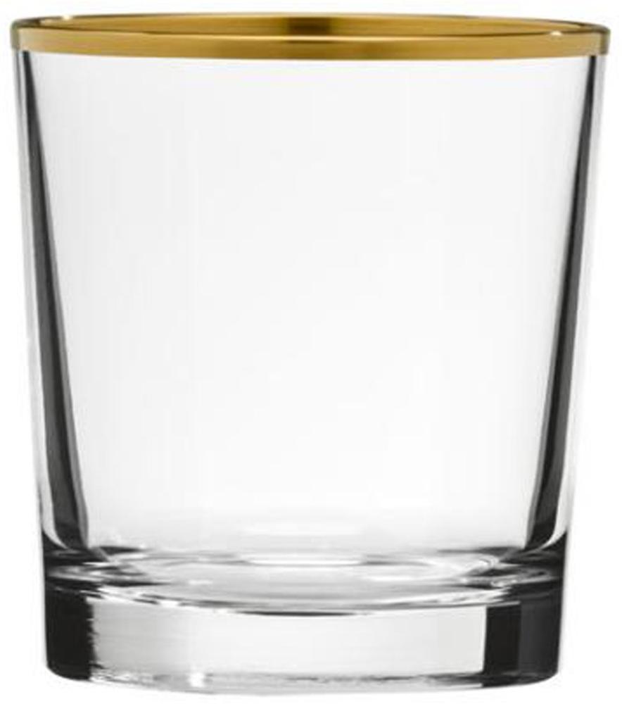 Whiskyglas Kristall Pure Gold clear (9,3 cm) Bild 1