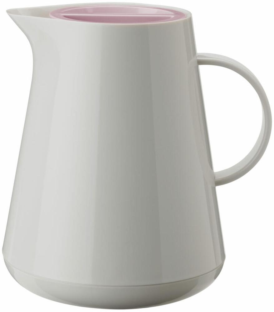 Rig-Tig Hottie Isolierkanne, Teekanne, Kaffeekanne, Kanne, Kunststoff, Glas, Grey, Rose, 1 L, Z00026-1 Bild 1