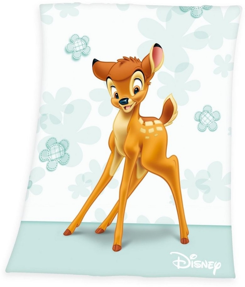 Herding 'Disney Bambi' Microfaser Flauschdecke 75 x 100 cm Bild 1