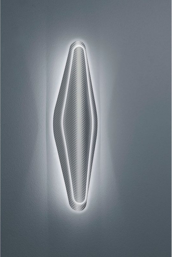 Helestra PLY Wandleuchte carbon silber 28/1909.10 Bild 1