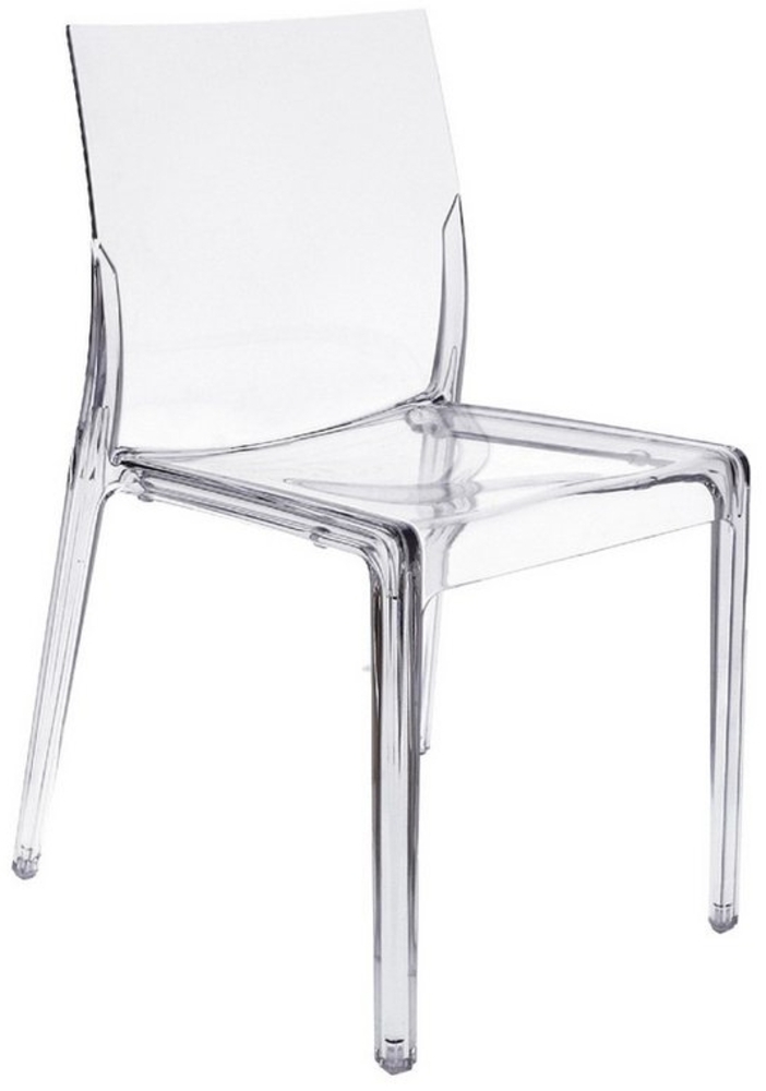 Stapelstuhl Mia Transparent, 46 x 55 x 82 cm Bild 1