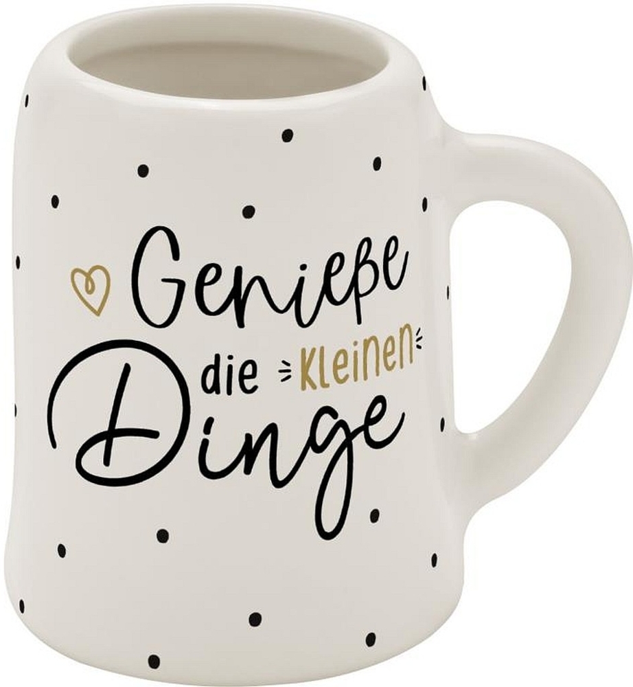 Schnapskrug Schnapsglas Stamper Keramik Sheepworld DINGE 73837 Bild 1
